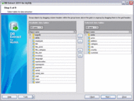 EMS DB Extract 2005 for MySQL screenshot